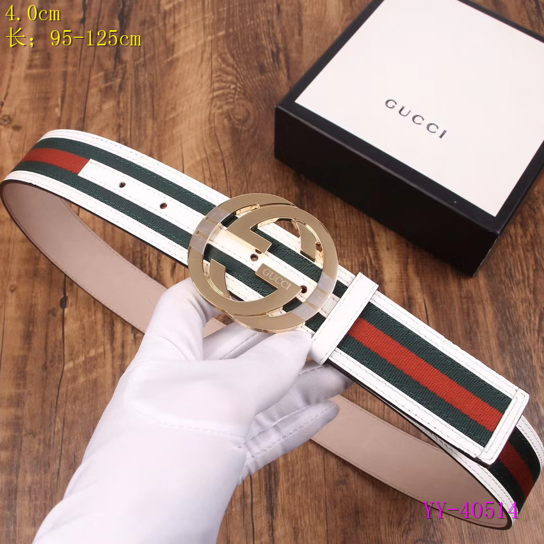 Gucci Belts 4.0CM Width 055